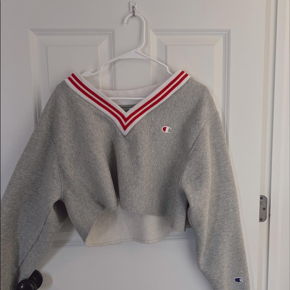 Champion Vneck Crop